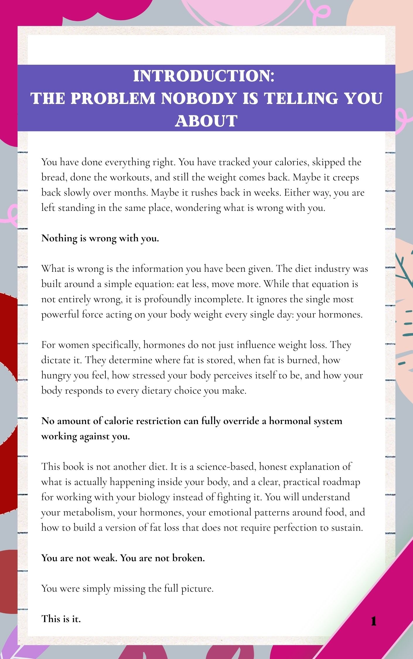 Hormone Smart Weight Loss For Women
